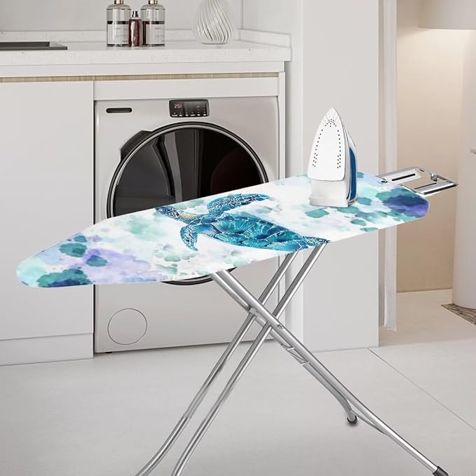 Boho Sea Turtle Ironing Board Cover and Pad Heat Resistance & Resist Scorching - Image 2