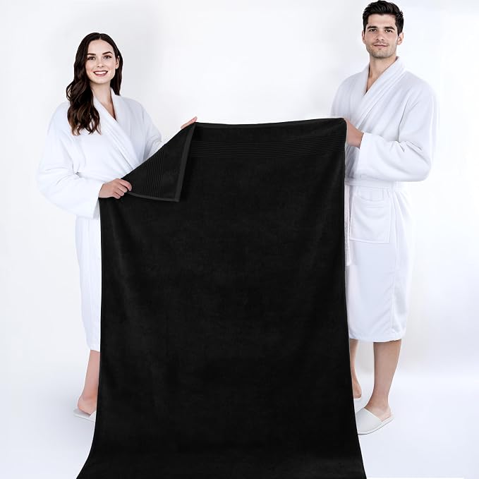 Cotton Paradise 100% Cotton Turkish Towel Set, Soft Absorbent Quick Dry - Image 5