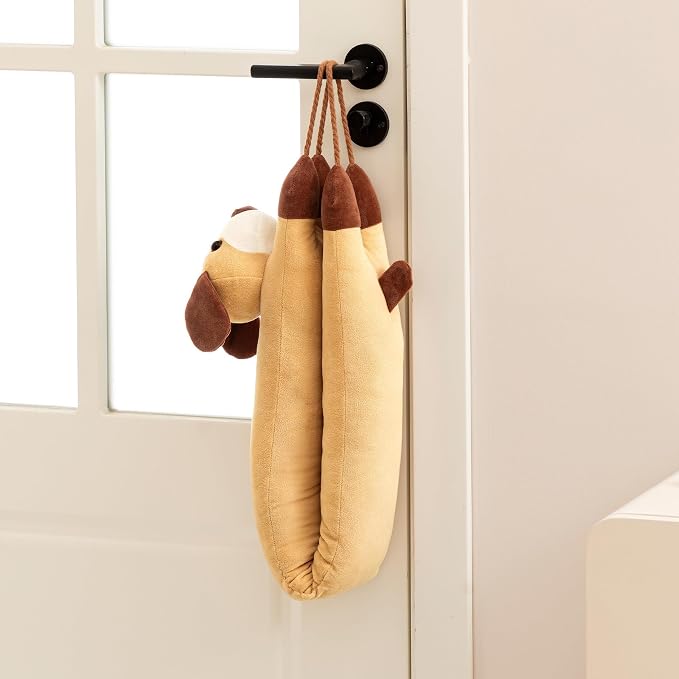 Sunolga Door Draft Stopper Blocks Hot and Cold Air, Weighted Sand and Cotton - Image 3