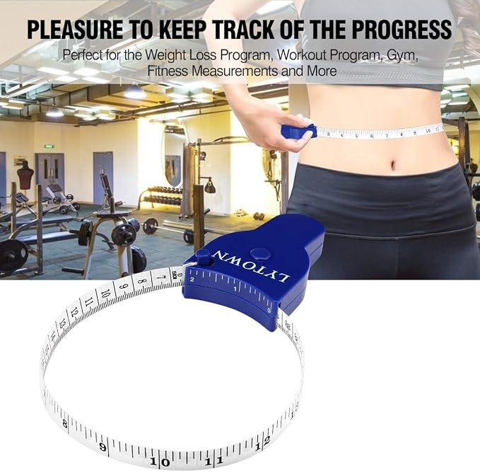2PCS Body Measure Tape 60inch, Automatic Telescopic Tape Measure - Image 3