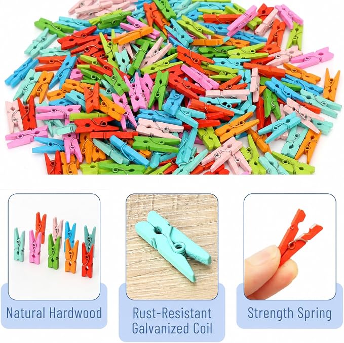 Mr. Pen- Mini Wooden Clothes Pins - Image 4