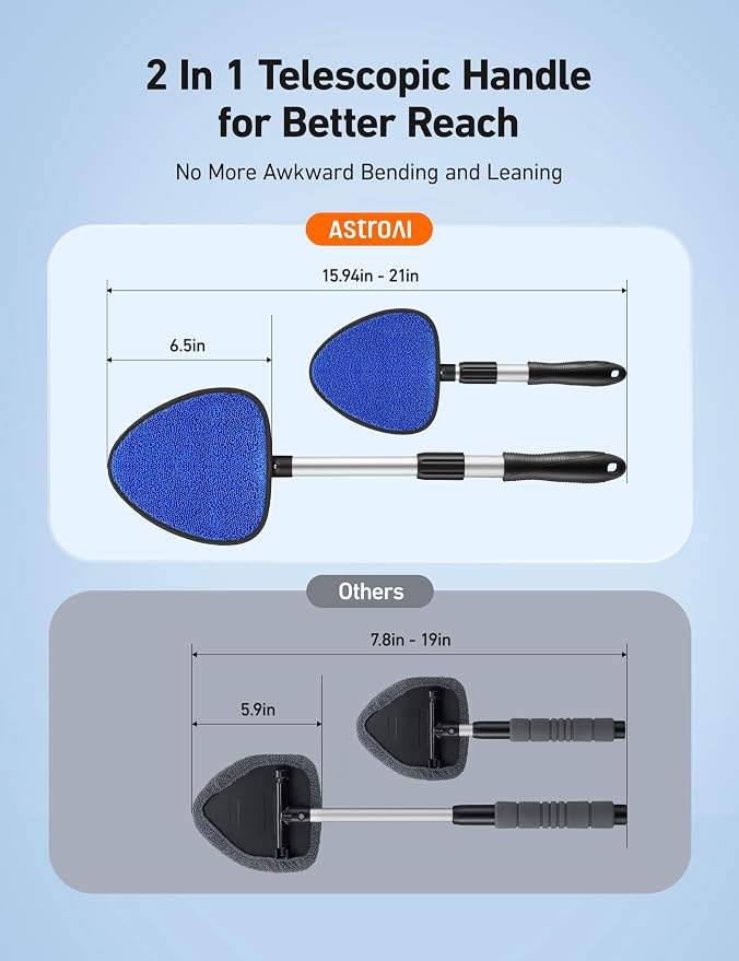 AstroAI 4pcs Windshield Cleaner Tool - Image 7