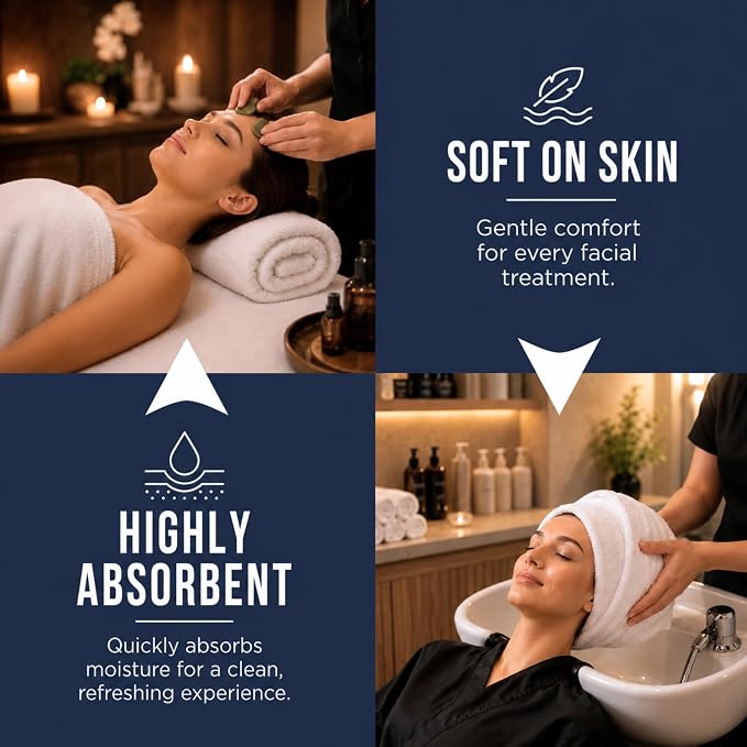 Bulk 72-Pack Professional Salon Spa & Wellness Towels, Not Bleach Safe - Image 3