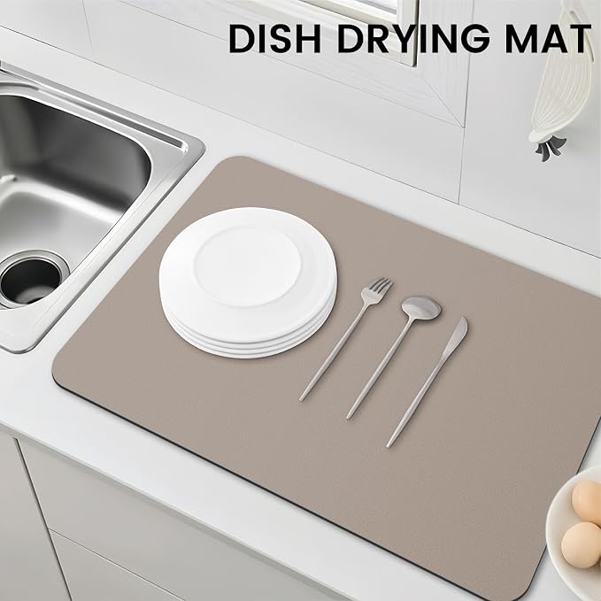 Dish Drying Mat Absorbent Dish Drying Mats - Image 6