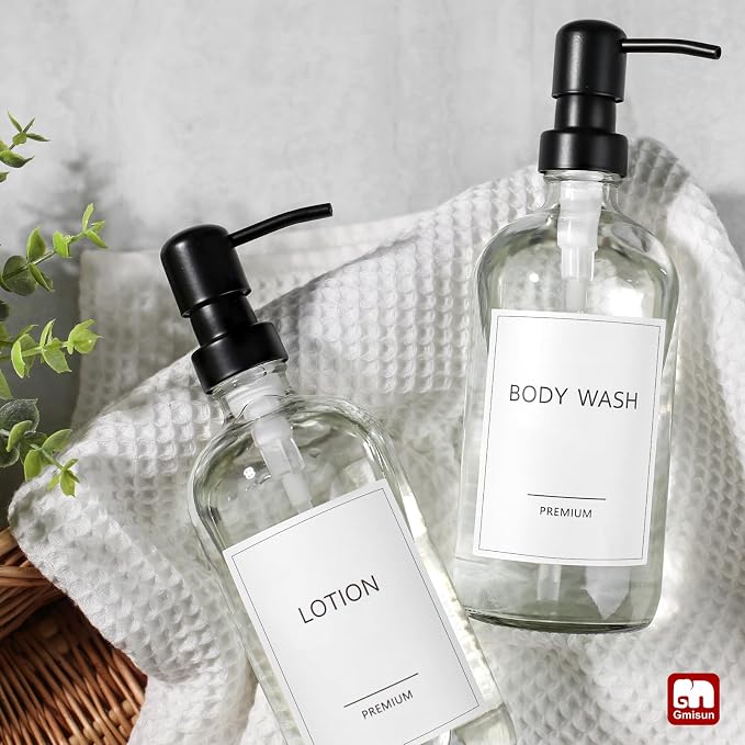 GMISUN Glass Soap Dispenser - Image 8