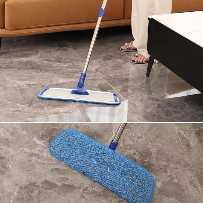 18" Professional Microfiber Mop Floor Cleaning mop, Flat Mop - Image 7