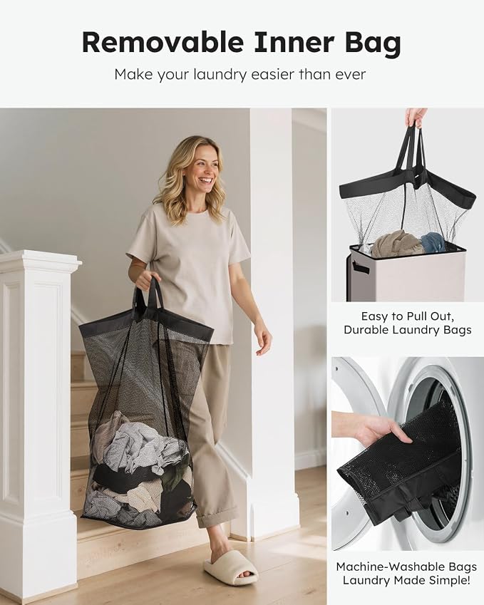 SOLEDI 100L Laundry Hamper - Image 4