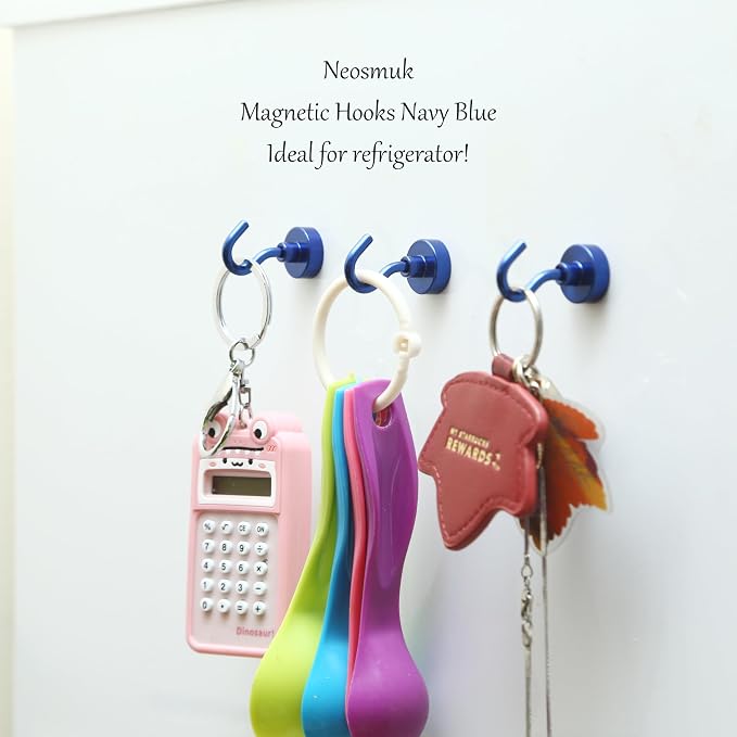 Neosmuk Magnetic Hooks, 30lb Heavy Duty, 10 Pack - Image 3