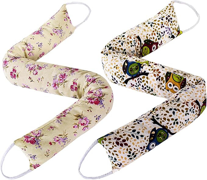 2 PCS 48 inch Door Draft Stopper by CERAYOU