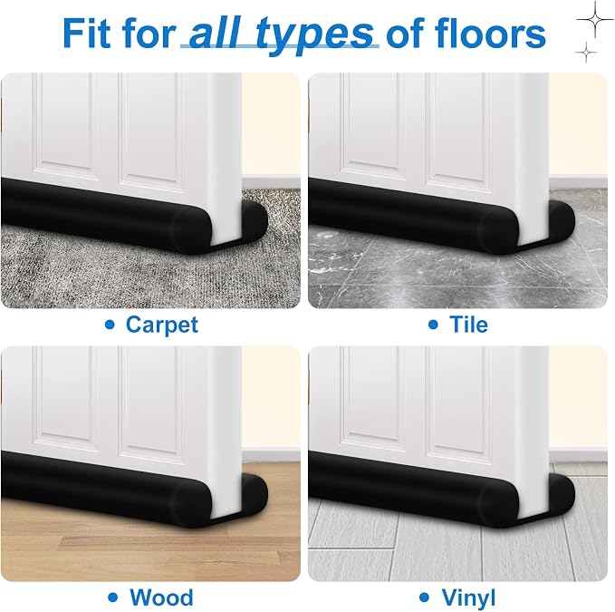 Door Draft Blocker 32 Inches Door Sweep - Image 7