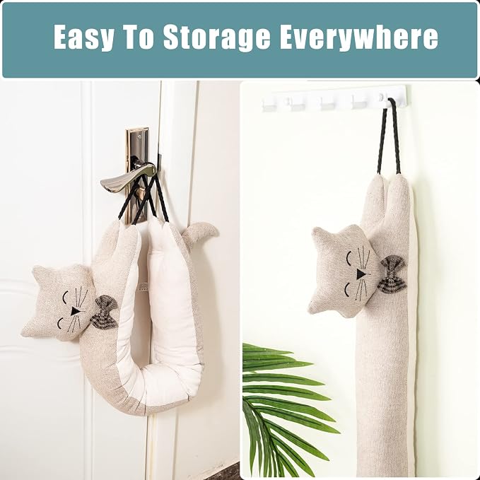 Under Door Draft Stopper Decorative Wind Stopper 48 inch - Image 7