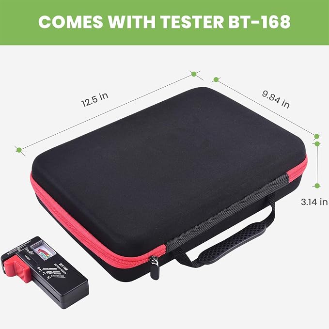 ALKOO 225+ Battery Organizer Storage Case - Image 3