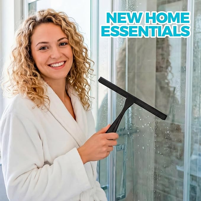 2pcs Shower Squeegee for Glass Doors - Image 9