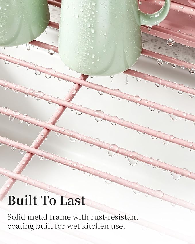 SAYZH Expandable Dish Drying Rack - Image 7