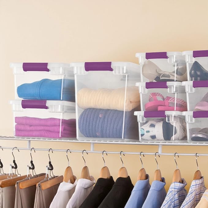 Sterilite ClearView Latch Boxes, Storage Bins - Image 5