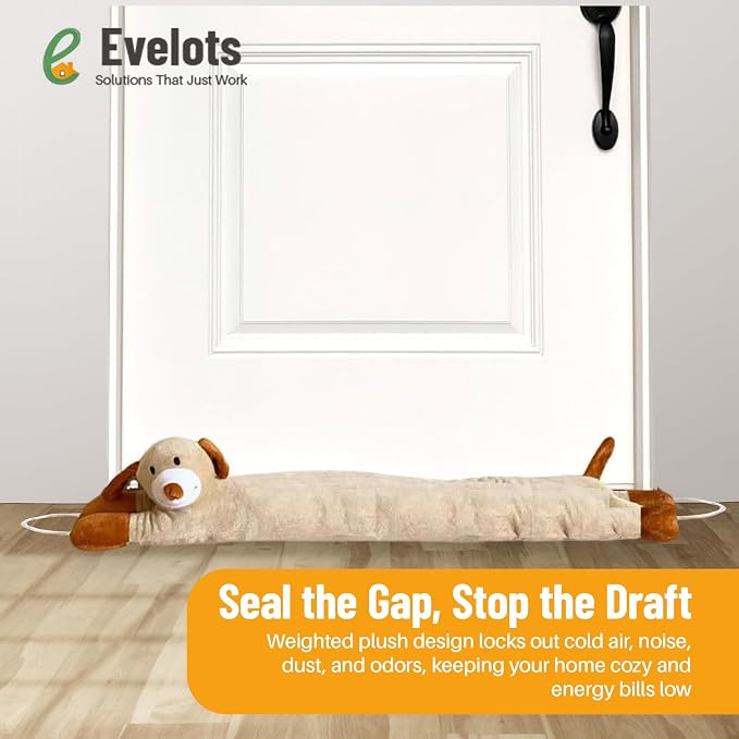 Evelots Under Door Dog Draft Stopper - Image 7