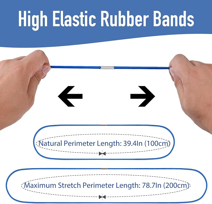 Trash Can Rubber Bands, Heavy-Duty Garbage Bag Holder - Image 2