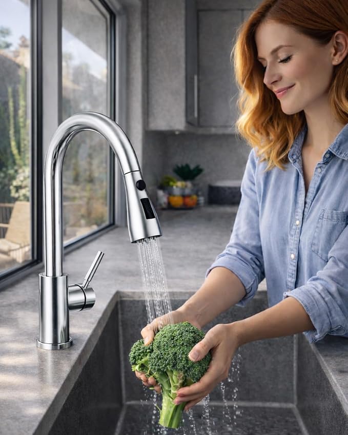 WEWE Pull-Down Kitchen Faucet - Image 10