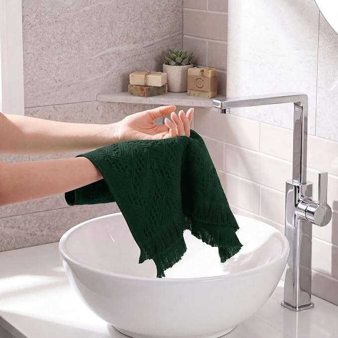 HunnmingRe 24 Pack Boho Hand Towel - Image 6