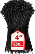 Cable Zip Ties, 4 Inch Self Locking Cable Ties, Self-Locking Wire Ties used by HAVEMETD