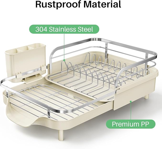 SNTD Expandable Dish Drying Rack - Image 5