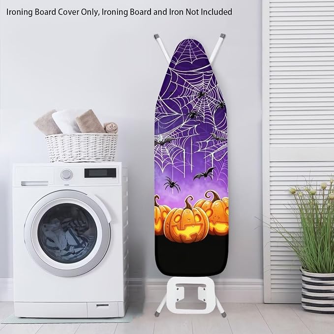 Halloween Pumpkin Ironing Board Cover and Pad 15x54 Inch Standard Size Iron - Image 3
