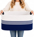 Laundry Hamper with Handles, 72L Rope Laundry Basket by AINUOQI