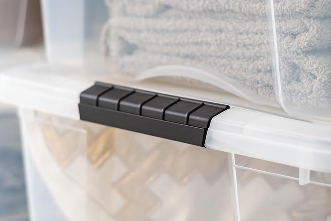 IRIS USA 6-Pack 40 Quart Storage Bins - Image 8