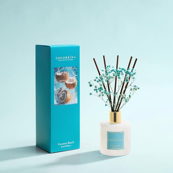 Reed Diffuser - Coconut Beach 6.7 fl oz Reed Diffuser - Image 2