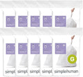simplehuman Code G 200 Count Custom Fit Liners, Drawstring Kitchen Trash Bags by Unknown