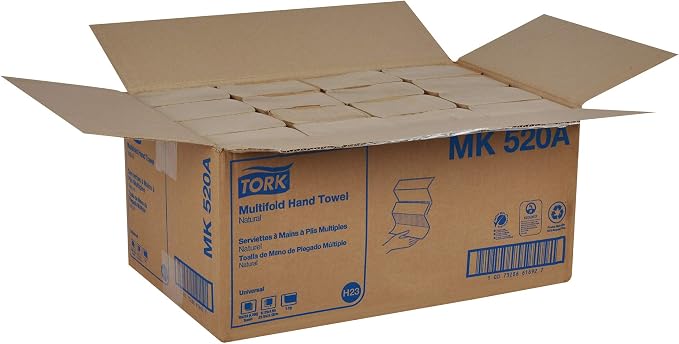 Tork Multifold Hand Towel, 100% recycled, FSC certified, Compatible - Image 8