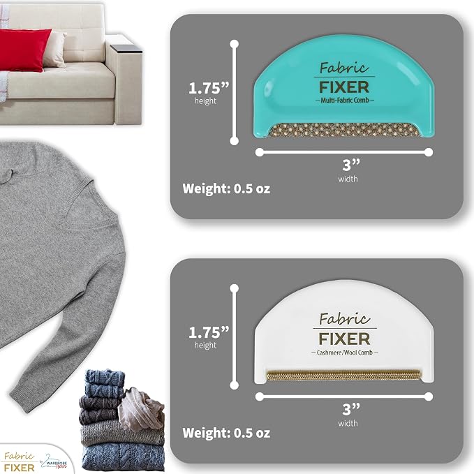 Cashmere & Multi-Fabric Sweater Comb & Pill Remover - Image 9