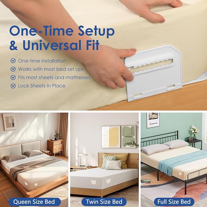 Patented Bed Sheet Holders ABS Lock System - Image 6