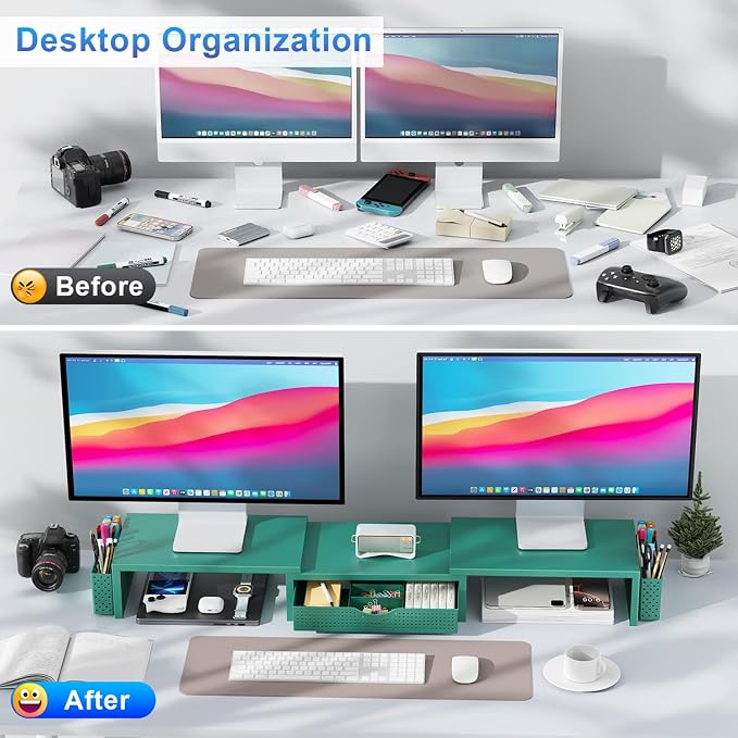 gianotter Dual Monitor Stand Riser - Image 2
