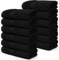 100% Cotton Hand Towels 18x28 Inches, 600 GSM, Soft & Absorbent by AmpleDecor