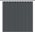 EHZNZIE Dark Grey Shower Curtain Liner 72x72, PEVA Waterproof Bath Curtain by EHZNZIE