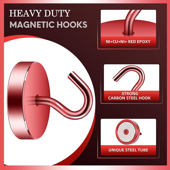Neosmuk Magnetic Hooks Steel Tube Design - Image 5