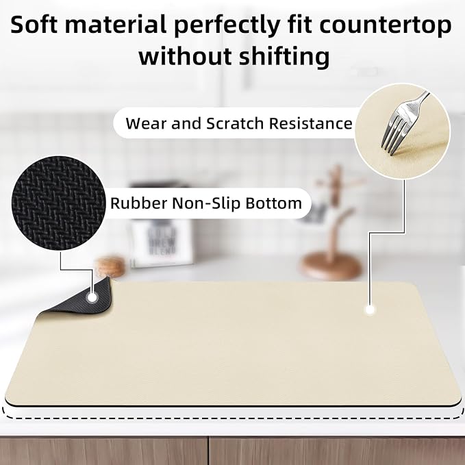 LOPNUR Extra Large Dish Drying Mat - Image 5