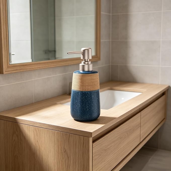 Hand Soap Dispenser, Ceramic Liquid Soap Dispenser - Image 6