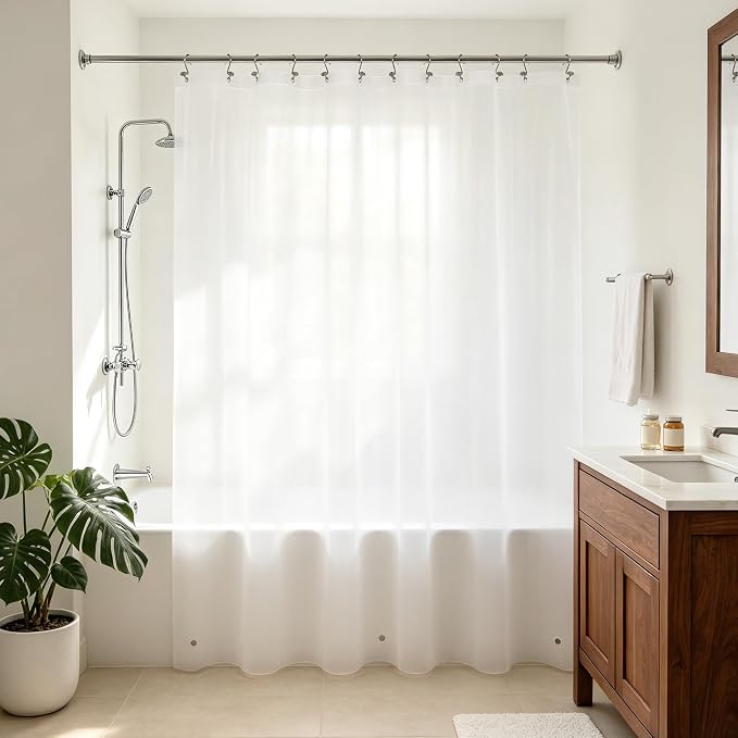 Barossa Design Super Long Shower Curtain Liner by BarossaDesign