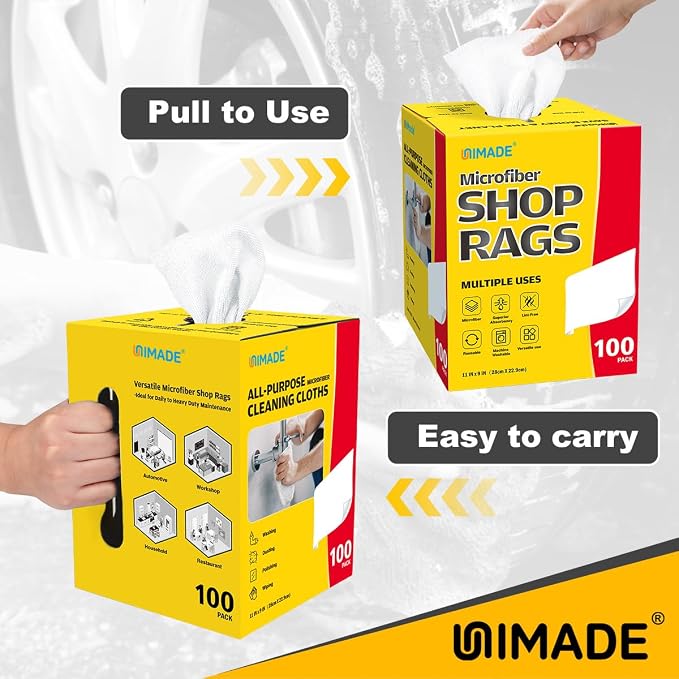 UNIMADE Shop Rags, 4 Boxes - Image 6
