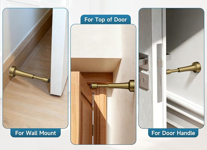 Spring Door Stoppers for Wall - Image 7