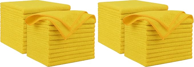 AIDEA Microfiber Cleaning Cloth-20PK, Microfiber Towels by AIDEAHOME