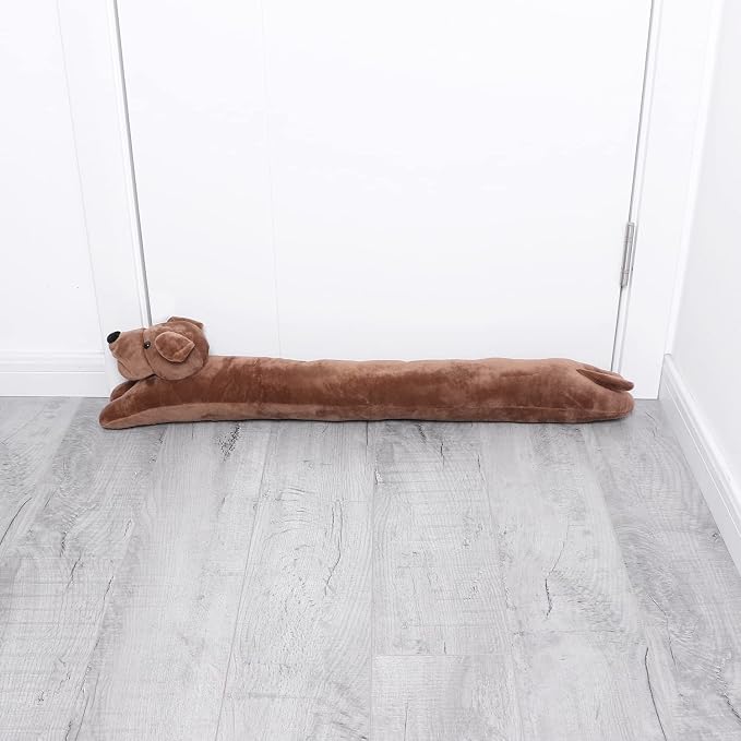 36 Inch Heavy Duty Under Door Draft Stopper, Cute Animals Shape Door & Window - Image 7