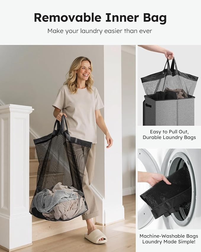 SOLEDI 130L Laundry Hamper - Image 4