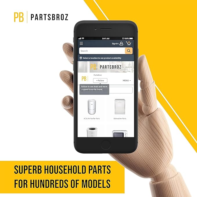 PartsBroz WD28X28918 Lower Rack Assembly - Compatible With General Electric Dishwasher - Replaces AP7020320 PS16618974 WD28X10371 WD28X10372 WD28X21715 WD28X22358 WD28X22659 WD28X25958 WD28X10349