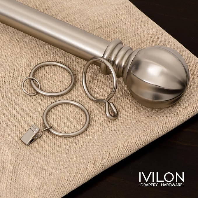Ivilon Drapery Curtain Clip Rings - Image 2