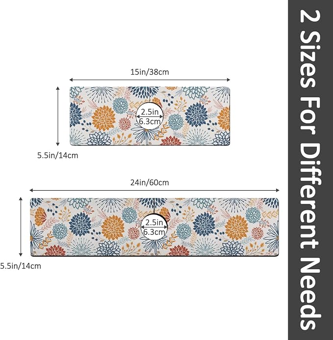 24" X 5.5" Kitchen Sink Splash Guard Faucet Mat Mandala Super Absorbent Fast - Image 7