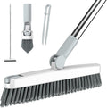 AIR U+ Grout Brush with Long Handle 180° Swivel Scrub Brush White | Shower by AIRU