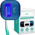 UV-C Toothbrush Sanitizer and Holder – Wall Mounted, Rechargeable, 30-Day by Bril